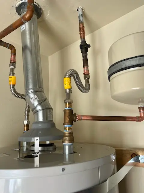 Water heater installation and plumbing repair in Boulder Creek